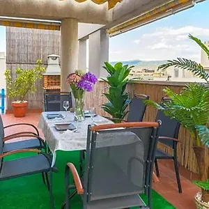 Lujoso Atico Parking Free Apartamento Málaga